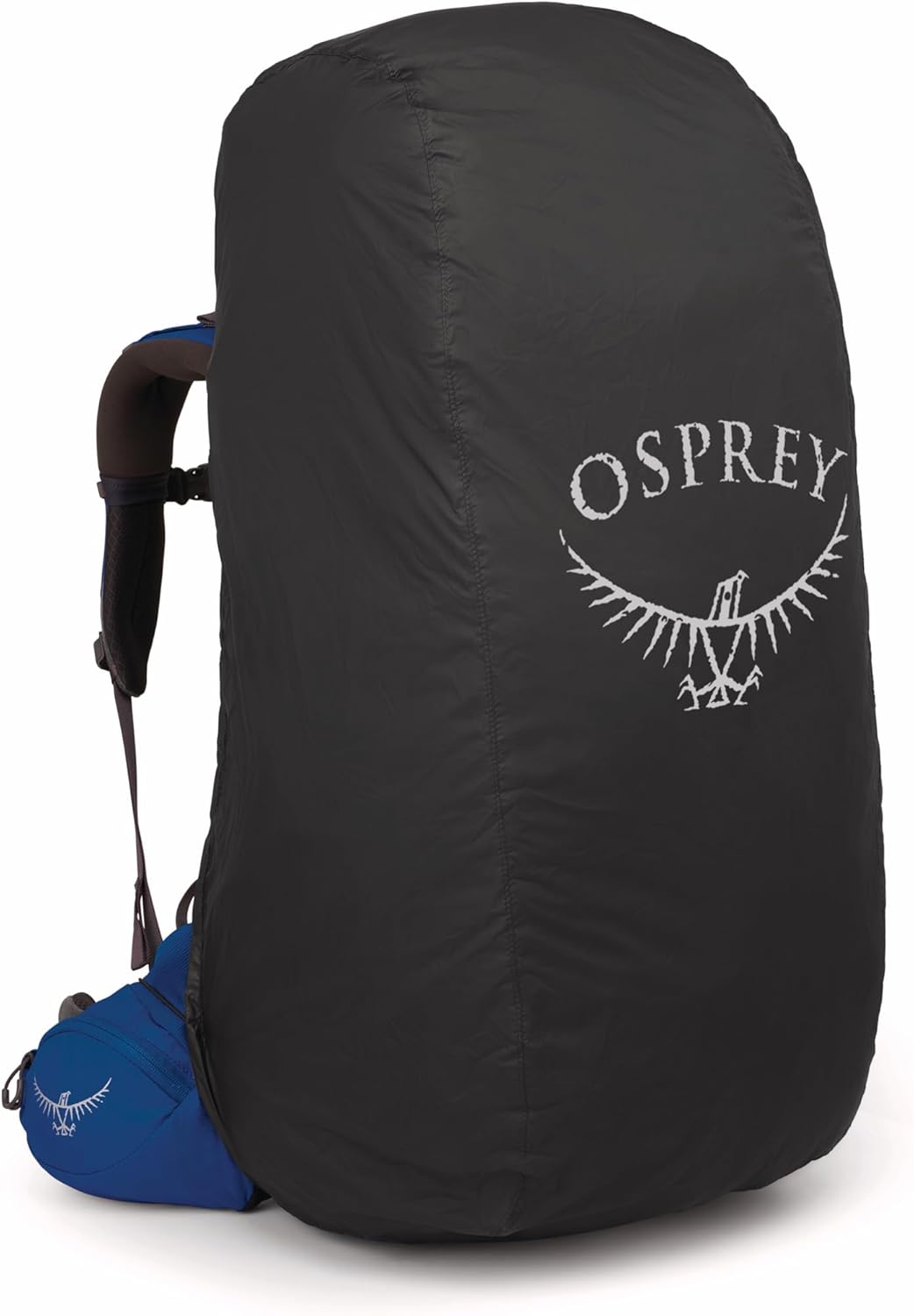 Osprey Ultralight Waterproof Pack Raincover for Mid-Size Backpacks, Black