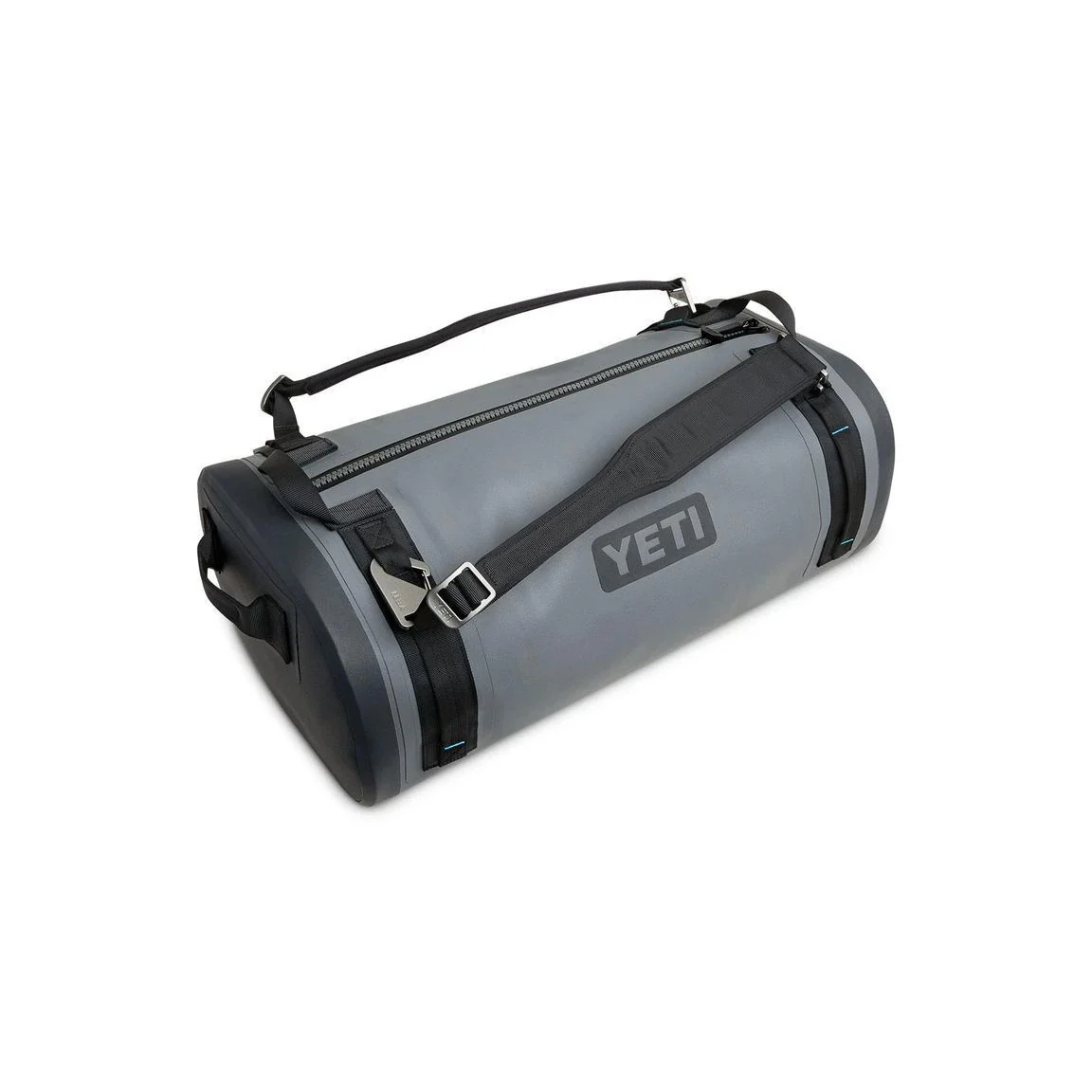YETI Panga 50 Waterproof Duffel Bag with HydroLok Zipper, Black